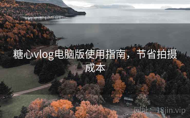 糖心vlog电脑版使用指南，节省拍摄成本